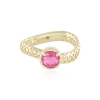 Pinkfarbener Madagaskar-Saphir-Goldring (Ornaments by de Melo)