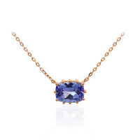 AAA-Tansanit-Goldcollier