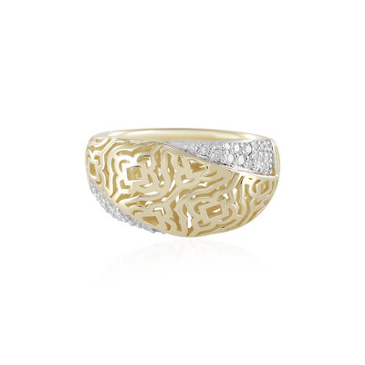 I1 (I) Diamant-Goldring (Ornaments by de Melo)