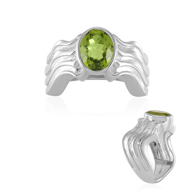 Peridot-Silberring (de Melo)