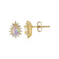 Welo-Opal-Silberohrringe