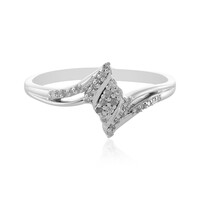 I1 (I) Diamant-Silberring