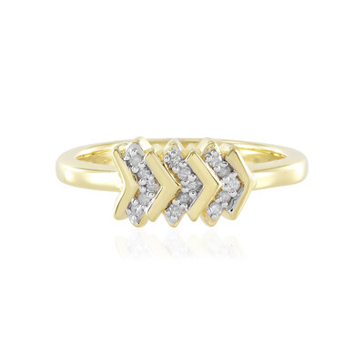 I2 (I) Diamant-Silberring
