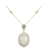 AAA-Welo-Opal-Goldhalskette (CIRARI)