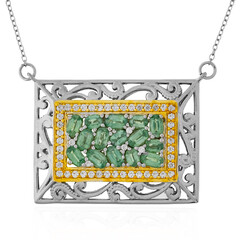 Mint-Kyanit-Silbercollier (Dallas Prince Designs)