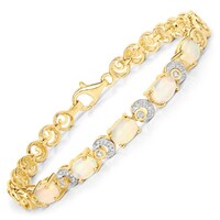 Welo-Opal-Silberarmband