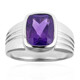Sibirischer Amethyst-Silberring
