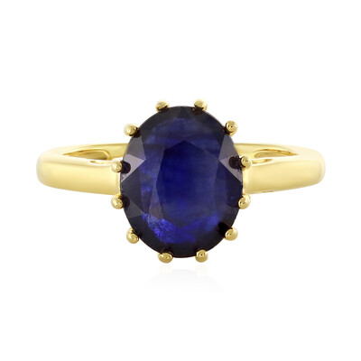 Blauer Madagaskar-Saphir-Silberring
