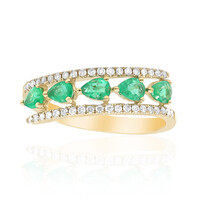 AAA-Sambia-Smaragd-Goldring