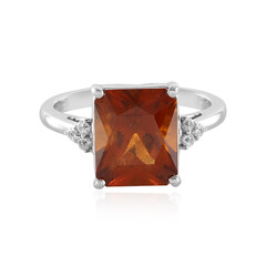 Hessonit-Granat-Goldring