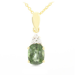 Paraiba-Turmalin-Goldhalskette (AMAYANI)