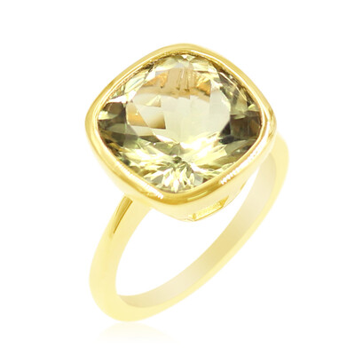 Ouro Verde-Quarz-Silberring