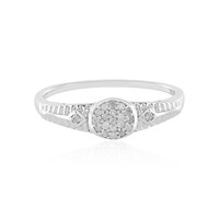 I2 (I) Diamant-Herren-Silberring