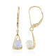 Welo-Opal-Goldohrringe (Ornaments by de Melo)