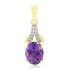 Marokkanischer Amethyst-Goldanhänger