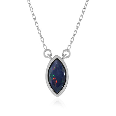 Mezezo-Opal-Silbercollier