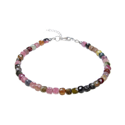 Turmalin-Silberarmband