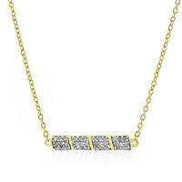 I4 (J) Diamant-Silbercollier