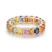 Saphir-Goldring