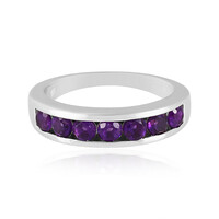 Sibirischer Amethyst-Silberring