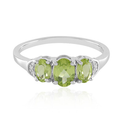 Peridot-Silberring