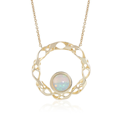 Welo-Opal-Goldcollier (Ornaments by de Melo)
