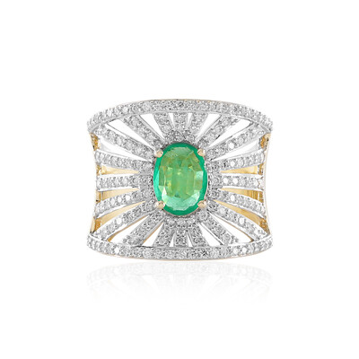 AAA-Sambia-Smaragd-Goldring (SUHANA)
