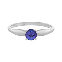 AAA-Tansanit-Platinring