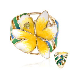 Peridot-Silberring