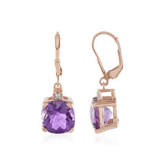 Amethyst-Silberohrringe