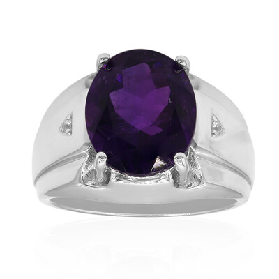 Sambia-Amethyst-Silberring