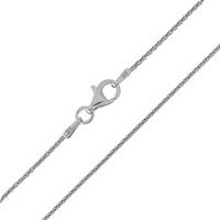 Silber-Zopfkette - 5,1 g - 70 cm
