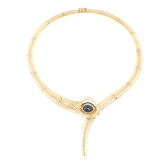 Mezezo-Opal-Goldcollier (Ornaments by de Melo)