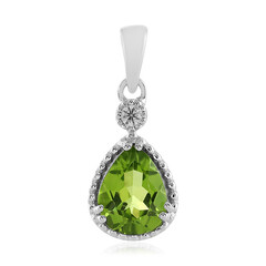 Peridot-Silberanhänger