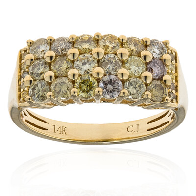 SI2 Fancy-Brillant-Goldring (CIRARI)
