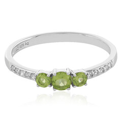 Peridot-Silberring