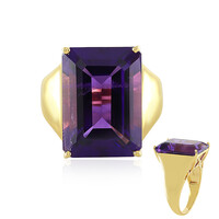 Sibirischer Amethyst-Silberring