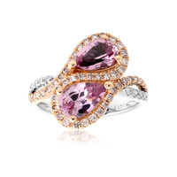 Pinkfarbener Burmesischer Spinell-Goldring (CIRARI)