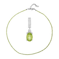 Peridot-Silberset