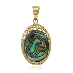 Abalone-Muschel-Silberanhänger (Art of Nature)