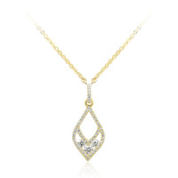 Lupenreiner (F) Brillant-Goldhalskette (LUCENT DIAMONDS)
