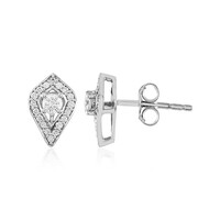 Lupenreiner (F) Brillant-Goldohrringe (LUCENT DIAMONDS)