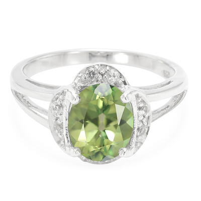 Kiwi-Topas-Silberring