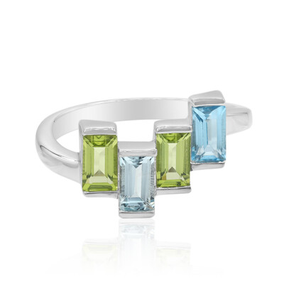 Edelstein-Silberring