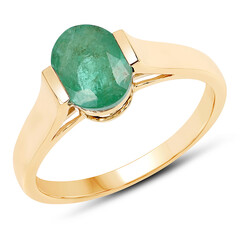 Sambia-Smaragd-Goldring