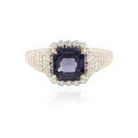 Cobaltblauer Luc Yen-Spinell-Goldring (AMAYANI)