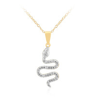 I3 (I) Diamant-Silberhalskette