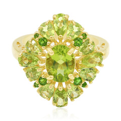 Peridot-Silberring