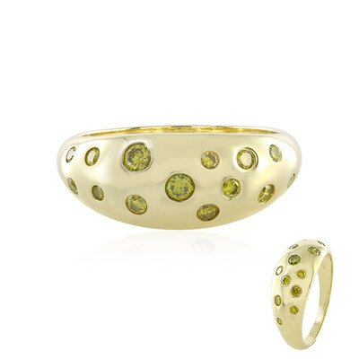Gelber I2 Diamant-Goldring (de Melo)
