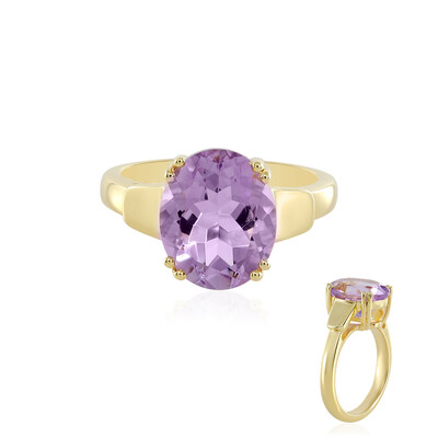 Lavendel-Amethyst-Silberring
